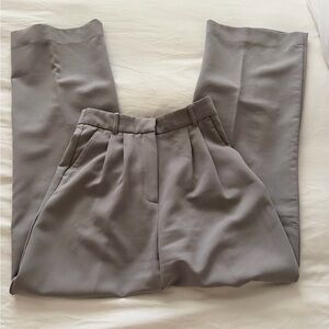 Abercrombie & Fitch Light Gray Pants